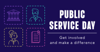 Public Service Day Facebook Ad Design