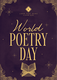 Poems and Sparkles Poster Design