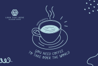 Monday Coffee Quote Pinterest board cover Image Preview