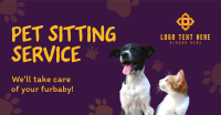 Pet Sitting Service Facebook Ad Design