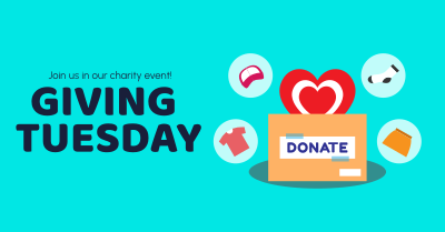 Giving Tuesday Charity Event Facebook ad Image Preview
