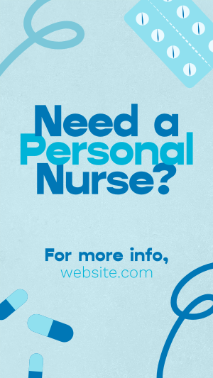 Caring Professional Nurse Facebook story Image Preview