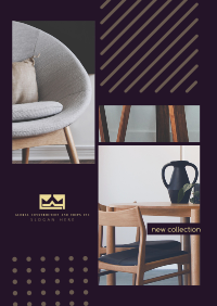 Home Furniture Poster Design
