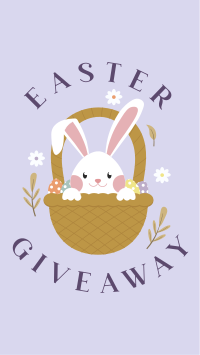 Easter Bunny Giveaway Facebook story Image Preview