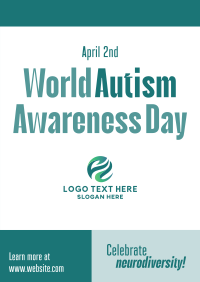 World Autism Awareness Day Poster Image Preview