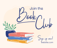 Book Lovers Club Facebook post Image Preview