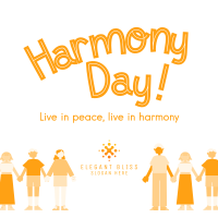 Peaceful Harmony Week Instagram Post Design