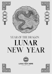 Pendant Lunar New Year Flyer Image Preview