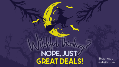 Witchful Great Deals Facebook event cover Image Preview