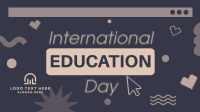 Playful Cute Education Day Animation Preview