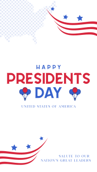 America Presidents Day Instagram Story Design
