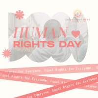 Unite Human Rights Linkedin Post Design