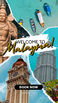 Welcome to Malaysia YouTube short Image Preview