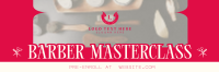 Retro Barber Masterclass Twitter Header Preview