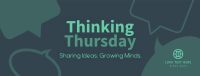 Minimalist Thinking Thursday Facebook cover Image Preview