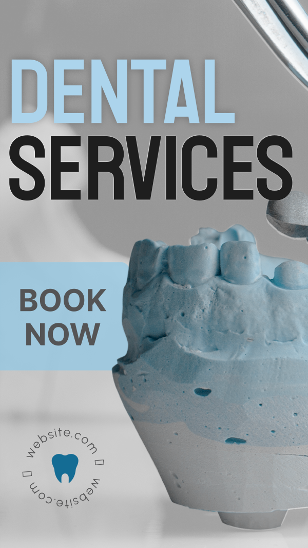 Dental Services Facebook Story Design