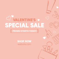 Valentine Sale Instagram Post Design