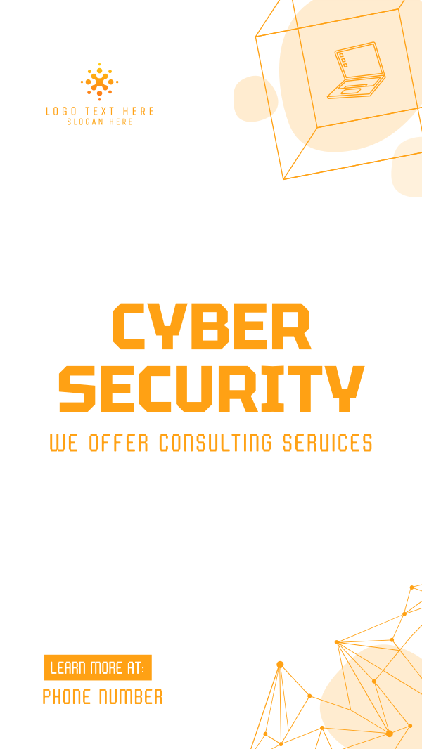 Cyber Security Consultation Instagram Story Design Image Preview