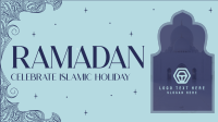 Celebration of Ramadan Animation Preview