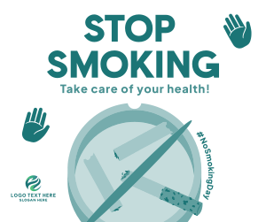 Smoking Habit Prevention Facebook post Image Preview