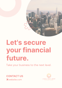 Financial Safety Business Flyer Image Preview