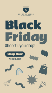 Shop Black Friday Facebook Story Image Preview