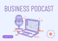 Business 101 Podcast Postcard Image Preview