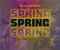 Exclusive Spring Giveaway Facebook Post Image Preview