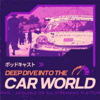 Car World Podcast Instagram Post Design