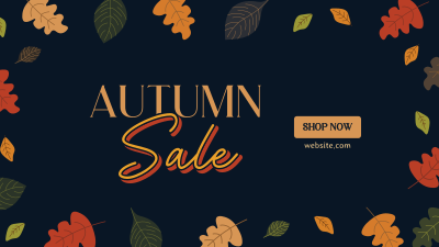 Deep  Autumn Sale Facebook event cover Image Preview
