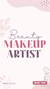 Beauty Make Up Artist Facebook story Image Preview