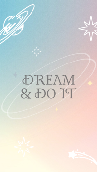 Dream It Instagram story Image Preview