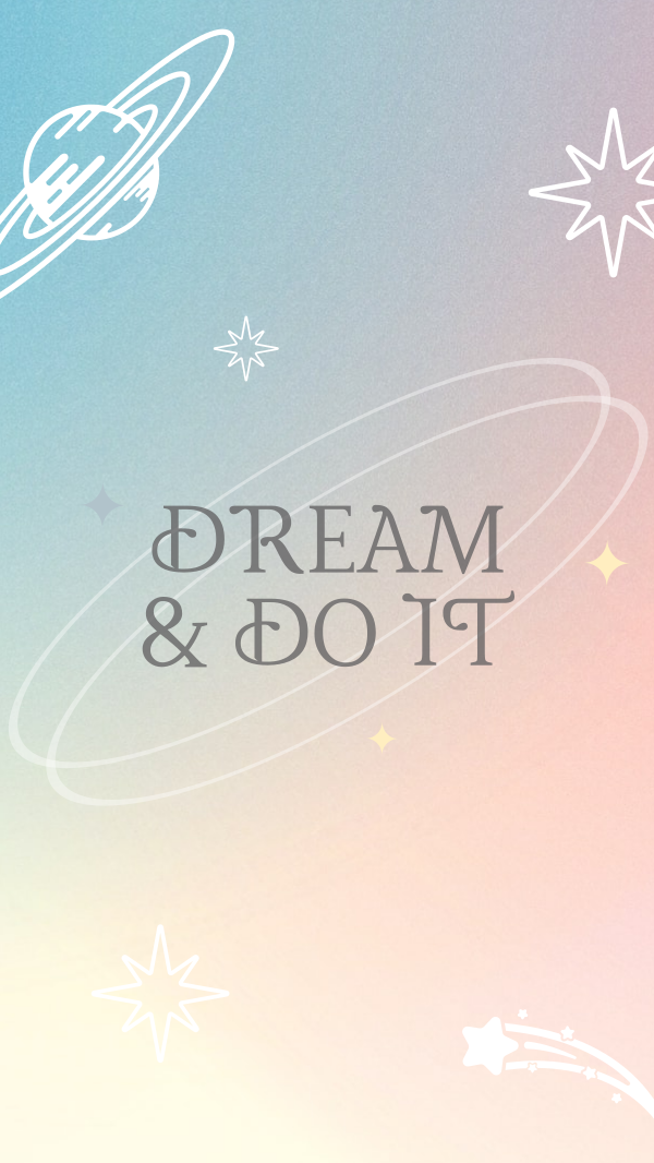 Dream It Instagram Story Design Image Preview