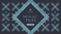 Mosaic Tiles Facebook event cover Image Preview