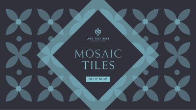 Mosaic Tiles Facebook event cover Image Preview