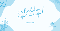 Hey Hello Spring Facebook ad Image Preview