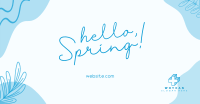 Hey Hello Spring Facebook ad Image Preview