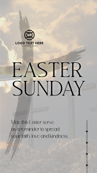 Easter Holy Cross Reminder Instagram Story Preview