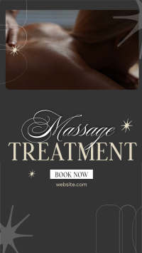 Hot Massage Treatment Instagram story Image Preview