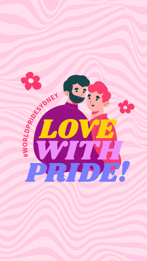 Love with Pride Instagram story Image Preview