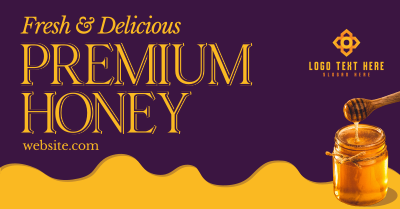 Organic Premium Honey Facebook ad Image Preview