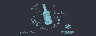 Craft Beer Virtual Party Facebook cover Image Preview