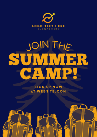 Summer Camp Flyer Design