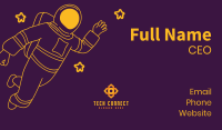 Astronaut Creative Agency Business Card Design