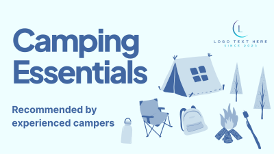 Quirky Outdoor Camp Facebook event cover Image Preview