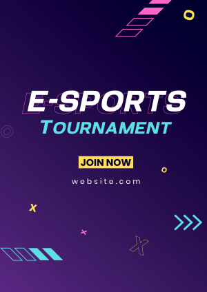 E-Sports Tournament Flyer Image Preview