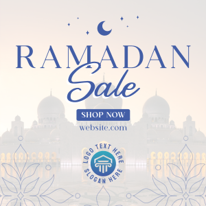 Rustic Ramadan Sale Instagram post Image Preview