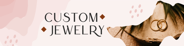 Gold Jewelry Shop Etsy Banner Design Image Preview