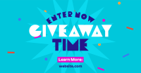 Confetti Enter Giveaway Facebook ad Image Preview