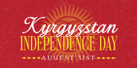 Kyrgyzstan Independence Day Twitter Post Image Preview